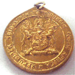 A WELL-KEPT 1961 COMMEMORATION MEDAL - DATED 31 MAY 1961. SEE PICTURE!